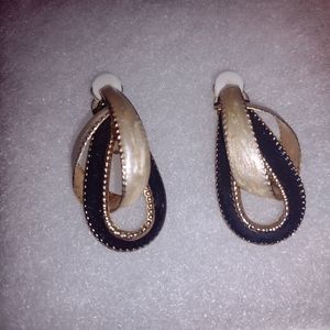 Vintage clip on earrings